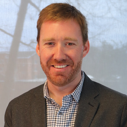 This is a photo of assistant professor Kevin Moran