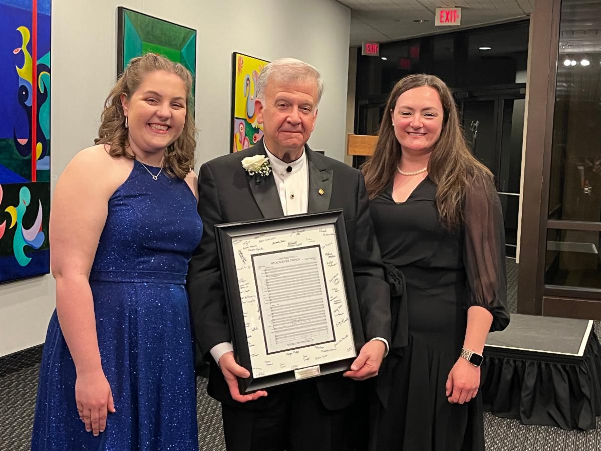 Teresa Jenkins, Prof. Mark Camphouse, Samantha Clark