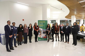 Image of winter MHA 2021 capstone practicum students